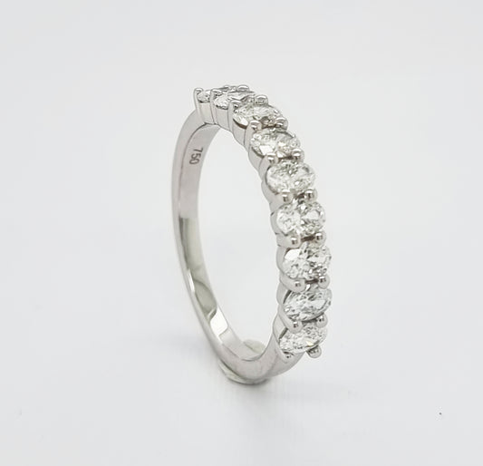 9 Stone Eternity Ring