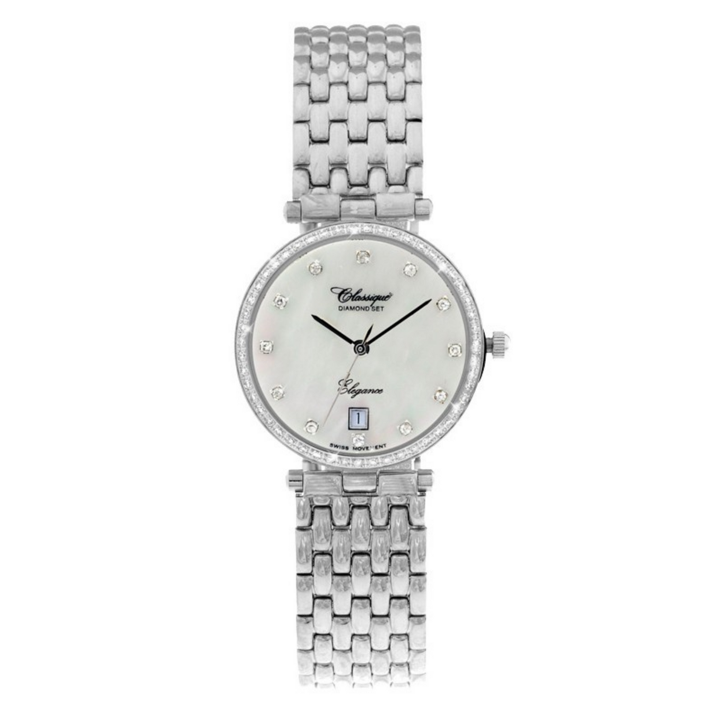 51 Diamond Set Swiss Quartz - Sanders Jewellers NZ