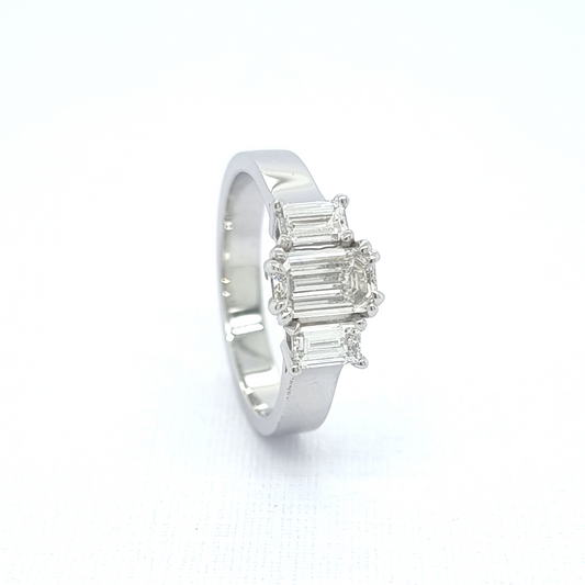 3 Stone Diamond Ring - Sanders Jewellers NZ