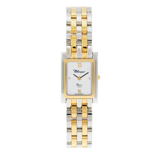 Swiss Quartz Two Tone Gold Plated - Sanders Jewellers NZ