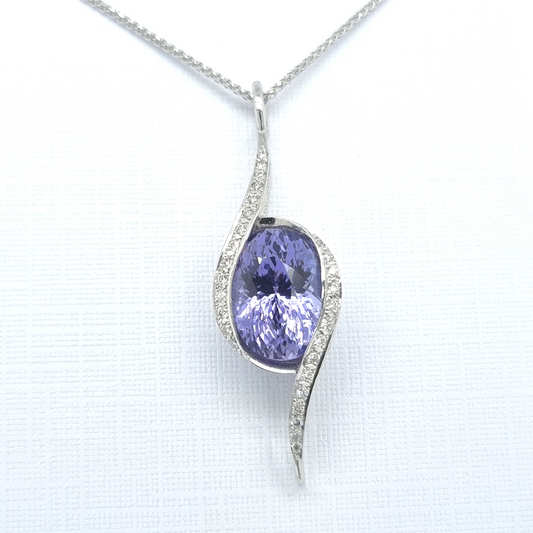 Tanzanite Necklace - Sanders Jewellers NZ