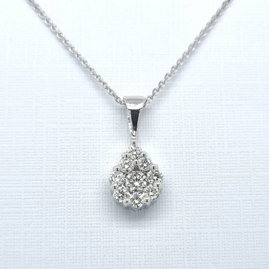 Diamond Pendant Necklace - Sanders Jewellers NZ