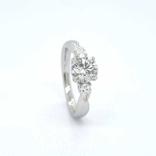 3 Stone Diamond Ring - Sanders Jewellers NZ