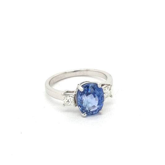 Sapphire and Diamond Dress Ring