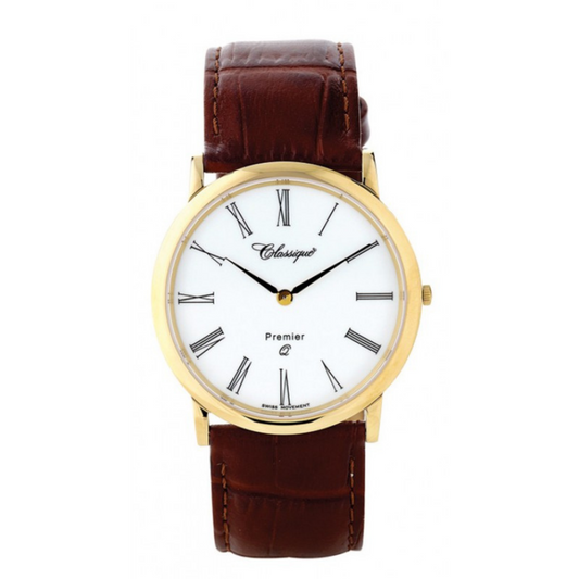 Gold Plated Stainless Steel Dial Swiss Quartz - Sanders Jewellers NZ