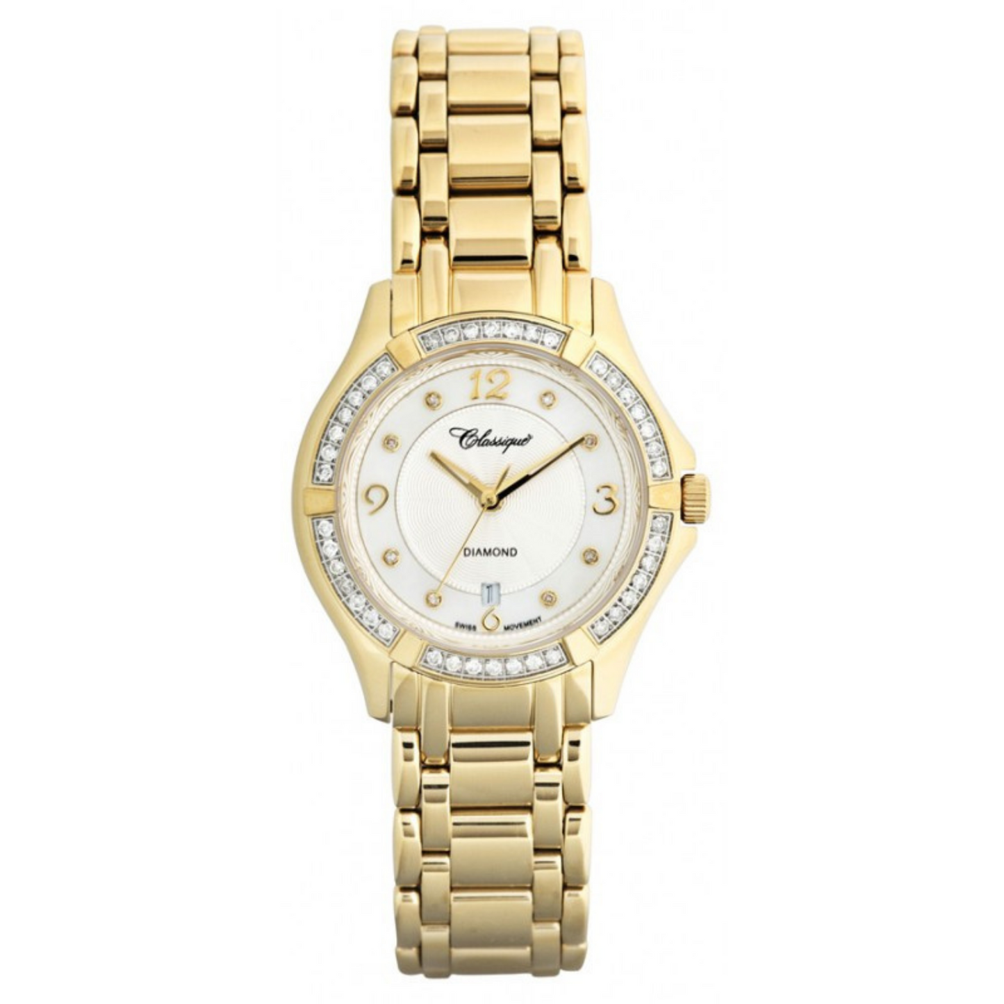 42 Diamond Set Swiss Quartz - Sanders Jewellers NZ